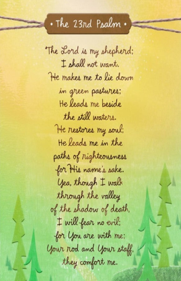 Encouragement: The 23rd Psalm