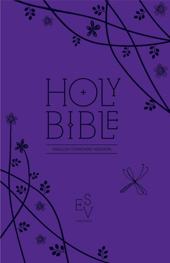 Holy Bible: English Standard Version (ESV) Anglicised Purple Compact Gift Edition with Zip