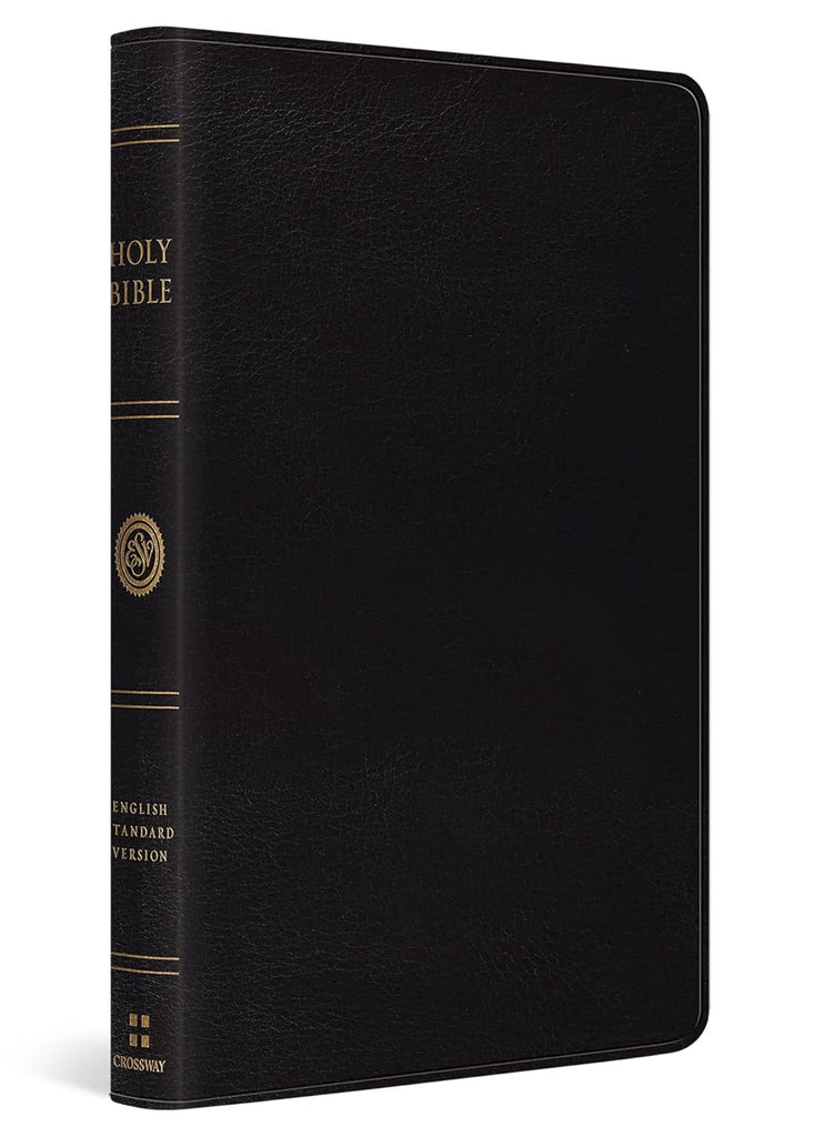 ESV Thinline Bible, Red Letter (Bonded Leather, Black) Bonded Leather