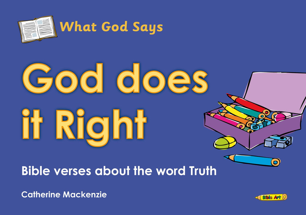 What God Says God Does it Right PB