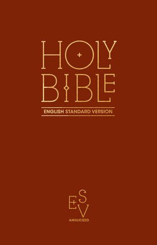 ESV Anglicised Pew Bibile, Burgandy HB