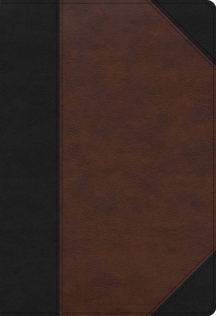 KJV Super Giant Print Reference Bible Black/Brown