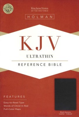 KJV Ultrathin Reference Bible Leather
