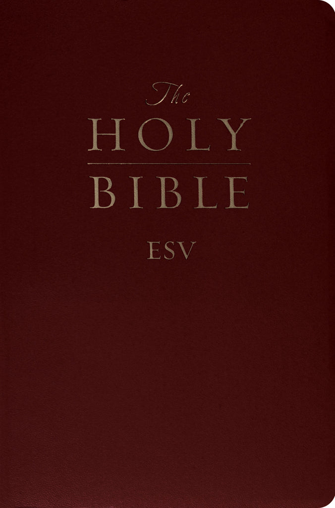 ESV Gift and Award Bible Imitation Leather, Burgundy