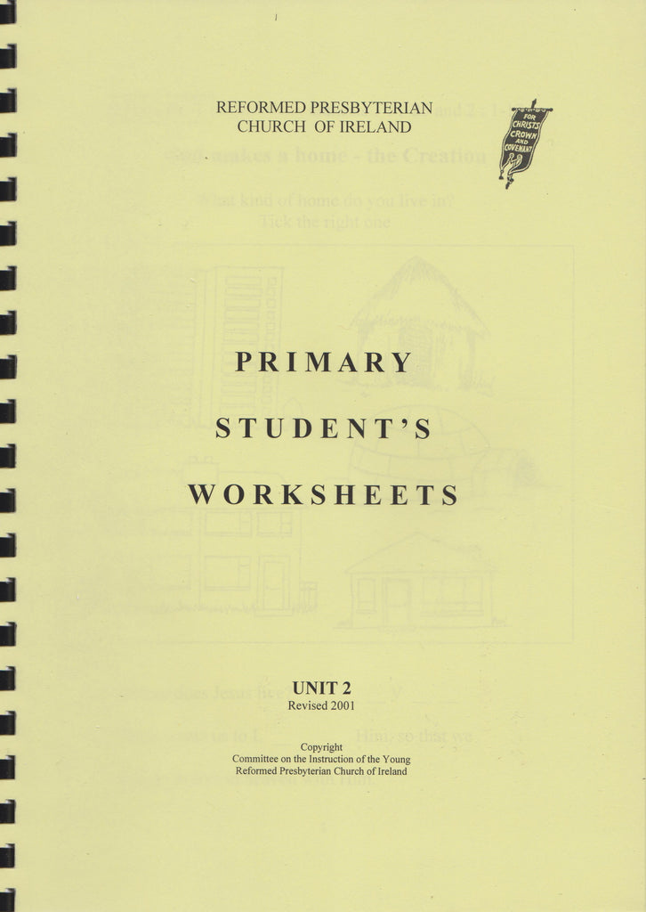 Primary Student's Worksheets Unit 2