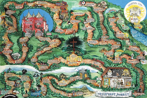 "Triumphant Journey": A Cooperative Experience For The Family To Enjoy. 1000 Piece Jigsaw Based on The Pilgrims Progress.