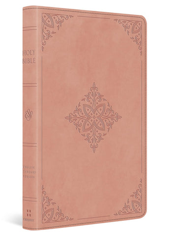 ESV Large Print Value Thinline Bible (TruTone, Blush Rose, Fleur-de-lis Design): English Standard Version, Blush Rose, Trutone, Fleur-de-lis Design, Large Print, Value, Thinline