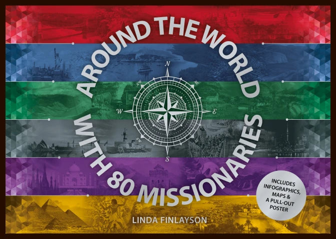 Around the World with 80 Missionaries HB
