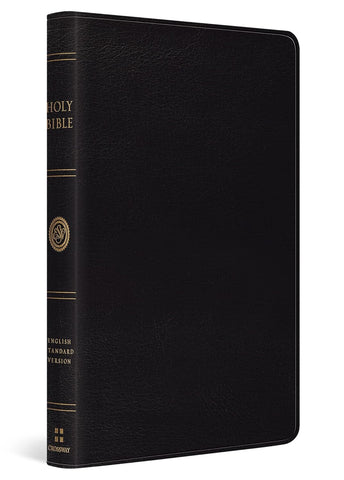 ESV Thinline Bible, Red Letter (Bonded Leather, Black) Bonded Leather