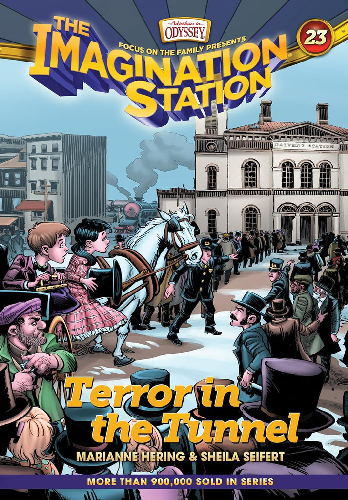 Terror in the Tunnel (Imagination Station Books): 23  HB
