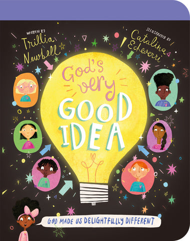 God's Very Good Idea Board Book God Made Us Delightfully Different HB