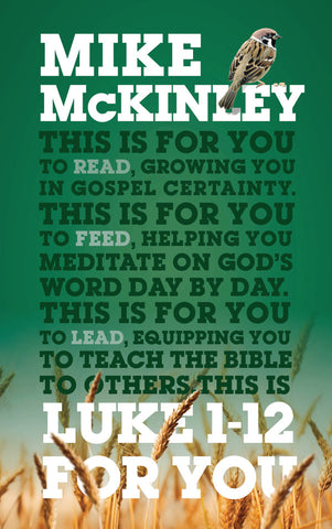 Luke 1-12 For You For reading, for feeding, for leading PB