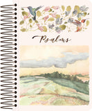 ESV Scripture Journal, Spiral-Bound Edition: Psalms (Artwork by Ruth Chou Simons) PB