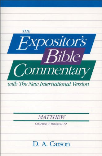 The Expositor's Bible Commentary with the NIV - Matthew ch1-12