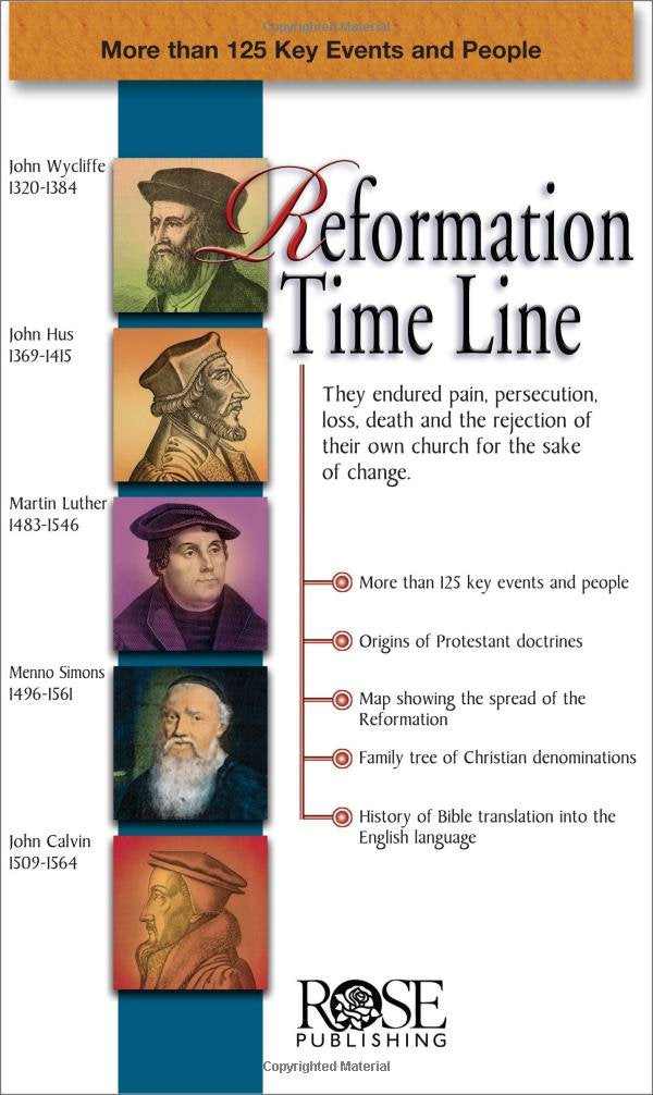 Reformation Time Line (chart)