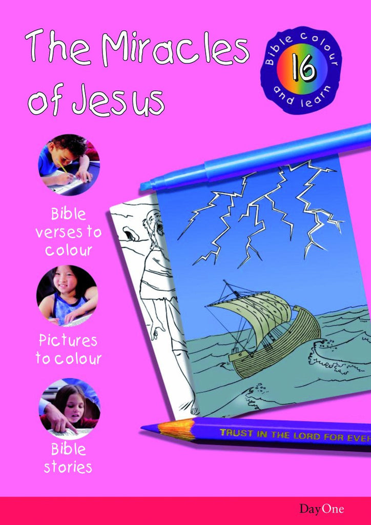 Miracles of Jesus (Bible Colour and Learn 16)