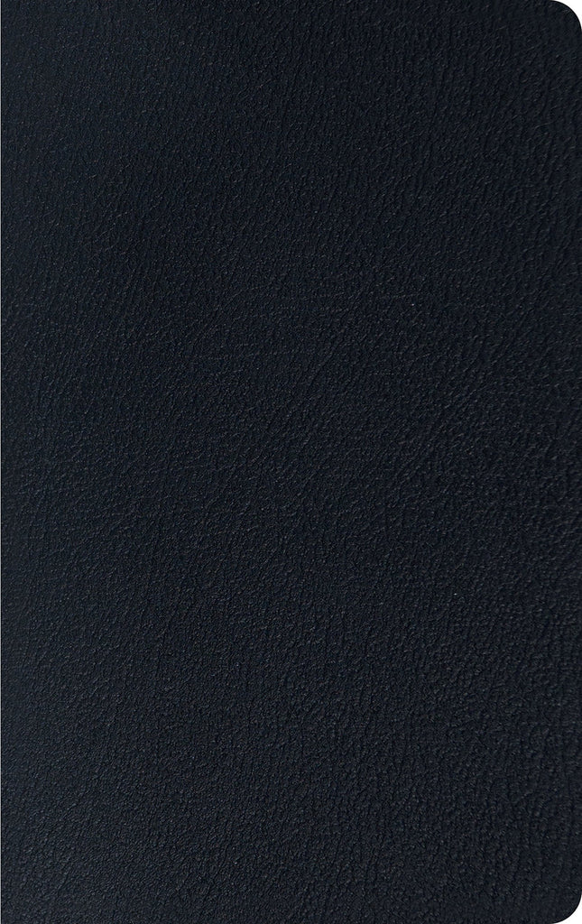 ESV Thinline Bible (Genuine Black Leather)