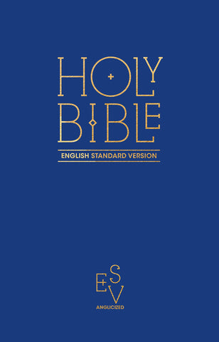 ESV Anglicised Pew Bible, Blue HB