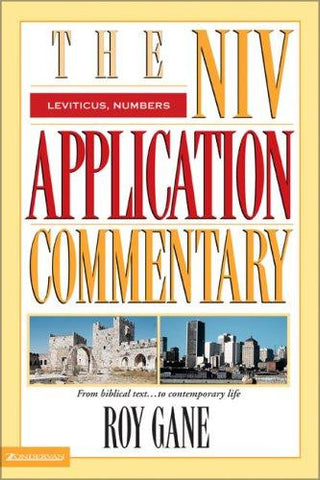 The NIV Application Commentary:  Leviticus, Numbers HB