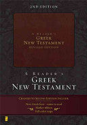 A Reader'S Greek New Testament: Burgundy, Italian Duo-tone (boxed)