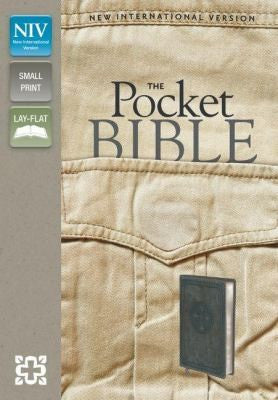 Holy Bible New International Version Charcoal Italian Duotone Pocket Bible