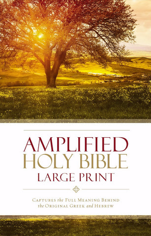 Amplified Holy Bible Large Print