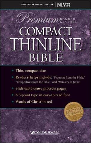 NIV Compact Thinline Bible: Premium Edition