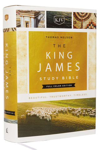 KJV Study Bible, The, Cloth Over Board, Full-Color Ed. HB