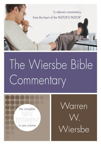 Wiersbe Bible Commentary New Testament: New Testament HB