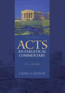 Acts:  An Exegetical Commentary 3:1-14:28 Volume 2 HB