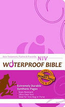 Waterproof Bible - NIV - New Testament Ps. and Pr. - Pink