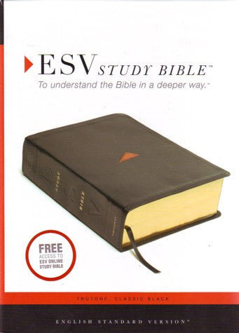 ESV, The ESV Study Bible (TruTone, Classic Black)
