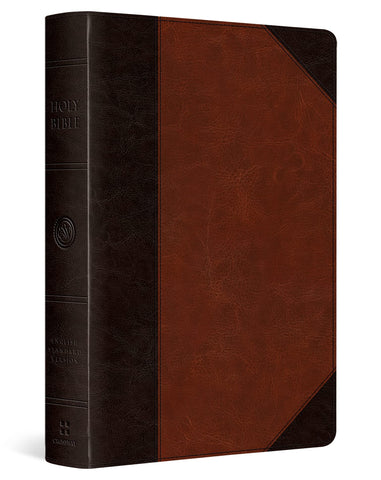 ESV Reference Bible TruTone®, Brown/Cordovan, Portfolio Design