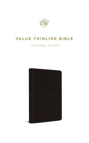 ESV Value Thinline Bible: English Standard Version, Value Thinline, Trutone, Black