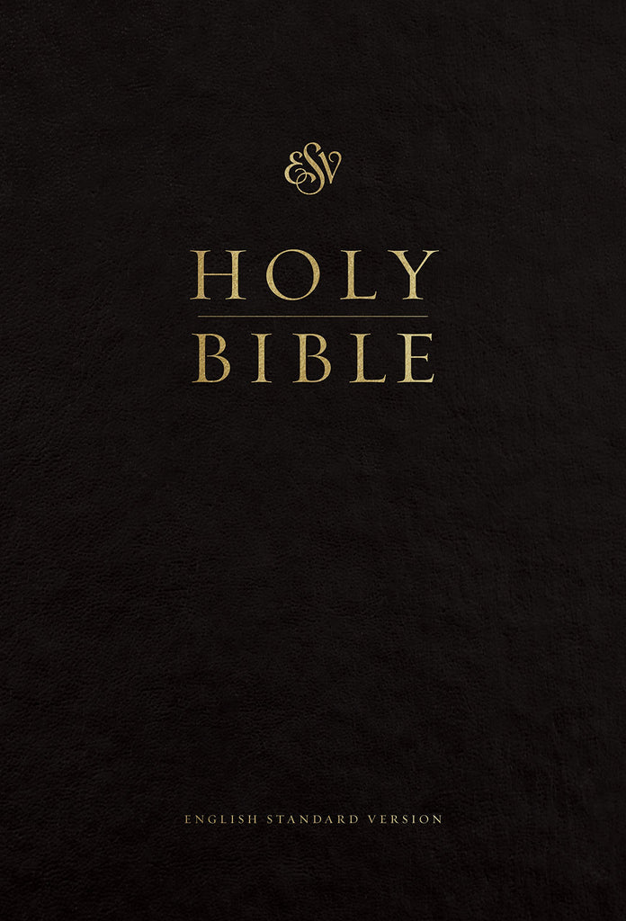 ESV Pew and Worship Bible, Large Print: English Standard Version, Black, Pew and Worship