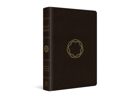 ESV Personal Reference Bible: English Standard Version, Trutone, Deep Brown, Royal Crown Design, Personal Reference Bible