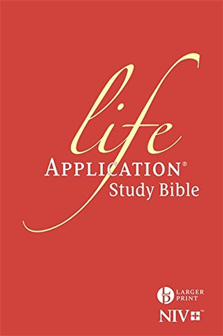 NIV Larger Print Life Application Study Bible (Anglicised): HB