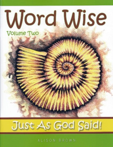 Word Wise:  Just as God Said: Volume 2