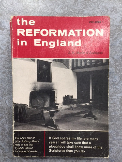 The Reformation in England Volume 1