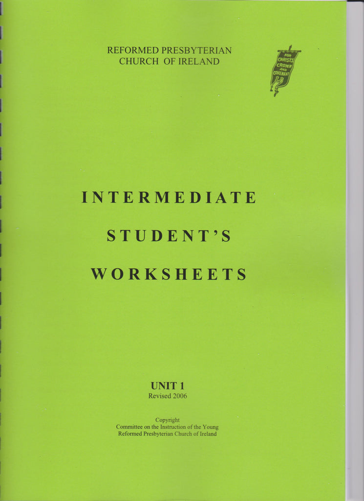 Intermediate Student's Workbook Unit 1